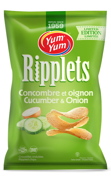Croustilles Ripplets | Croustilles Yum Yum